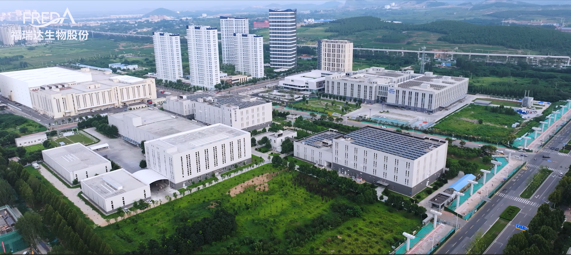 现代化化妆品生产基地及生产设备
